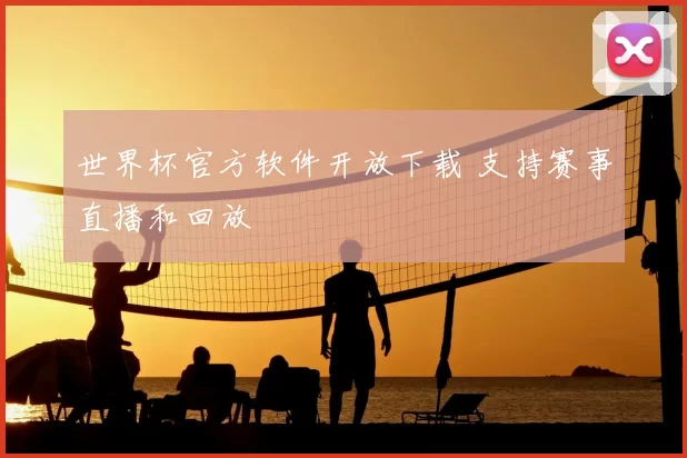 世界杯官方软件开放下载 支持赛事直播和回放
