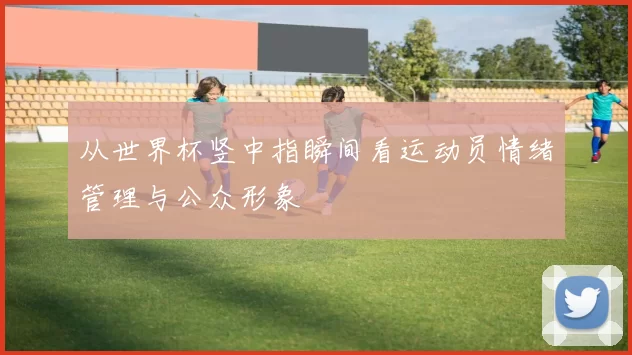 从世界杯竖中指瞬间看运动员情绪管理与公众形象