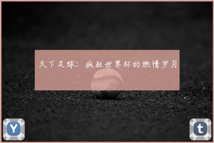 天下足球:疯狂世界杯的燃情岁月